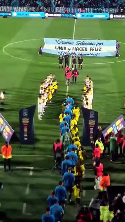 El pasillo de Central a Belgrano en el arranque del torneo