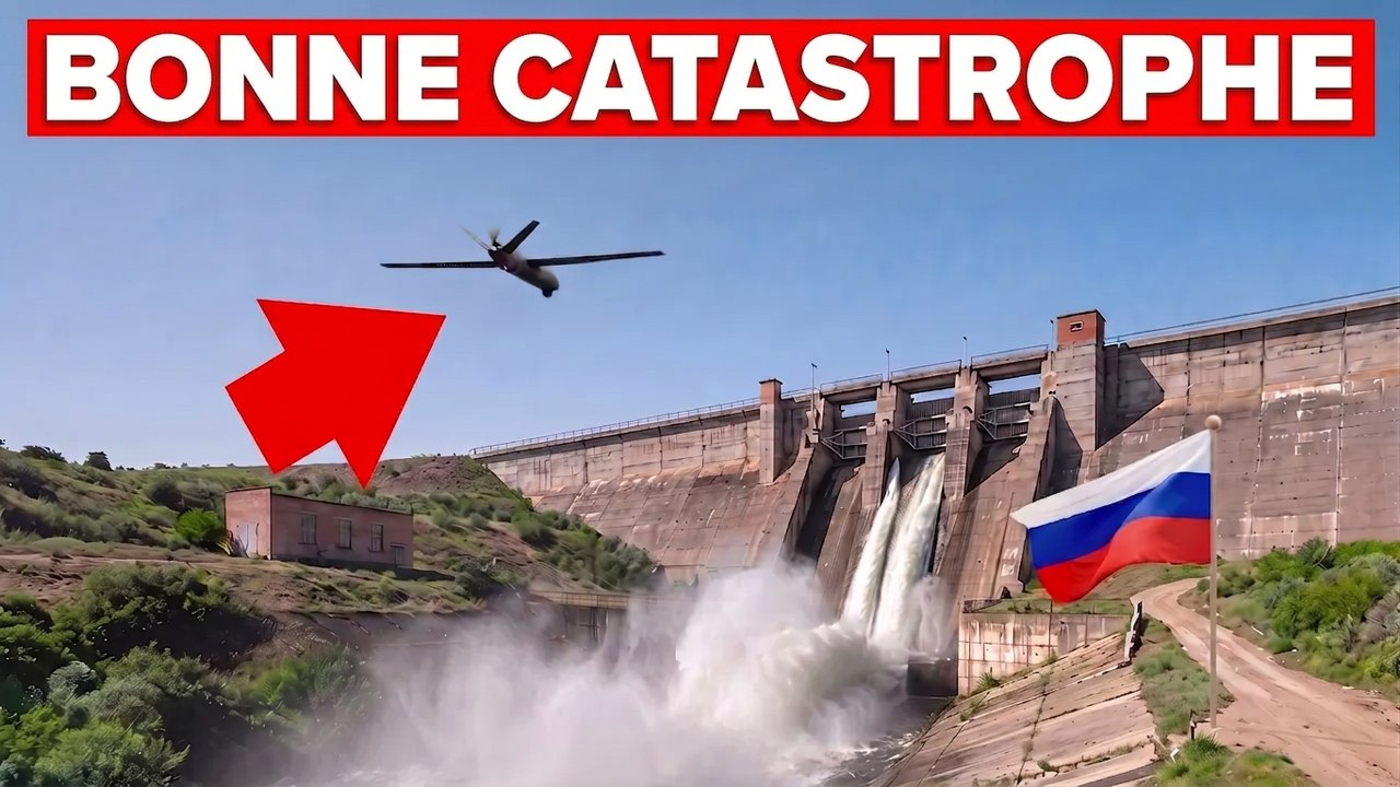 L’Ukraine frappe un barrage russe... et l’eau emporte les troupes russes