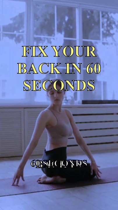 Wake Up Your Spine in 60 Seconds | Morning Stretch Routine