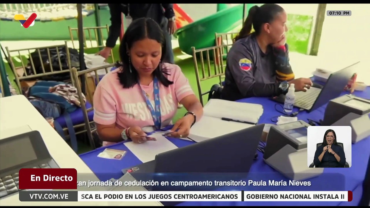 TSJ inspecciona campamentos transitorios para constatar asesorías de diversos organismos