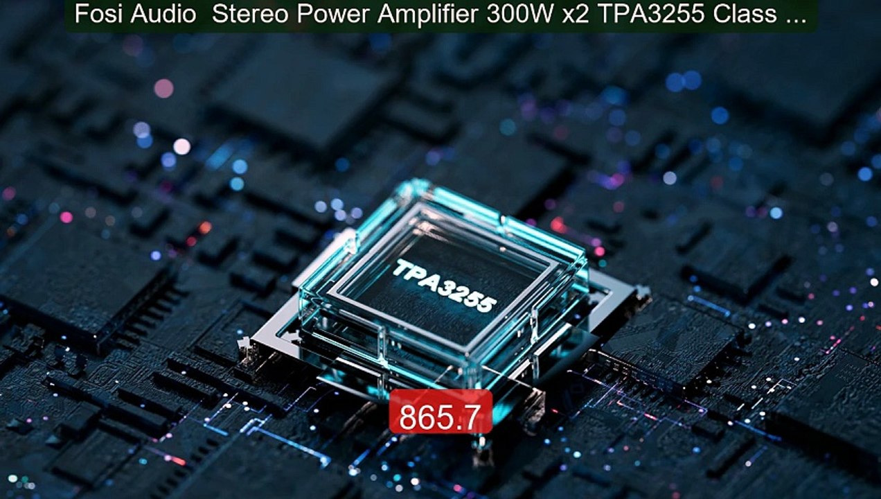 Fosi Audio  Stereo Power Amplifier 300W x2 TPA3255 Class D Mi... -- Amazing Value 2026 | Must Have!