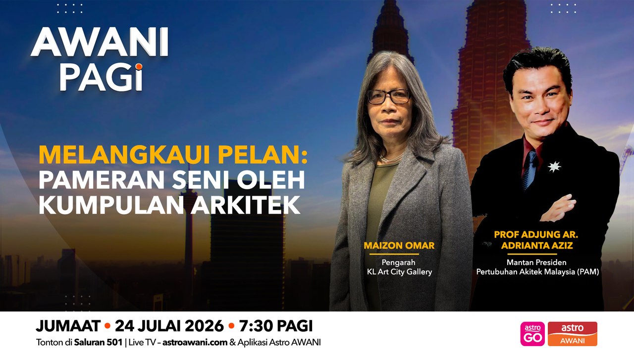 AWANI Pagi: Melangkau pelan | Pameran seni oleh kumpulan arkitek