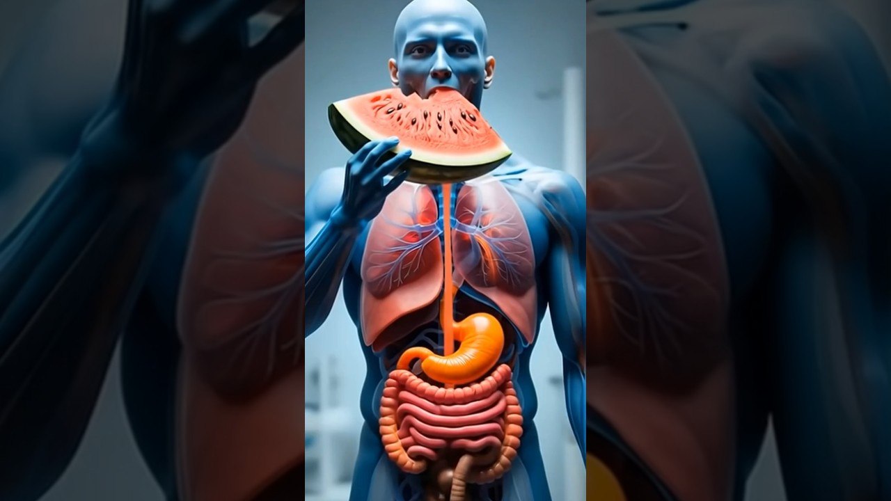 “This Is What Watermelon Does Inside Your Body | 3D Animation”