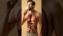 “How the Human Body Digests Ice Cream 🍦 | 3D Animation”