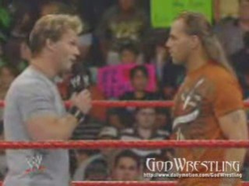 HBK accepts Chris Jericho’s challenge 07/07/08