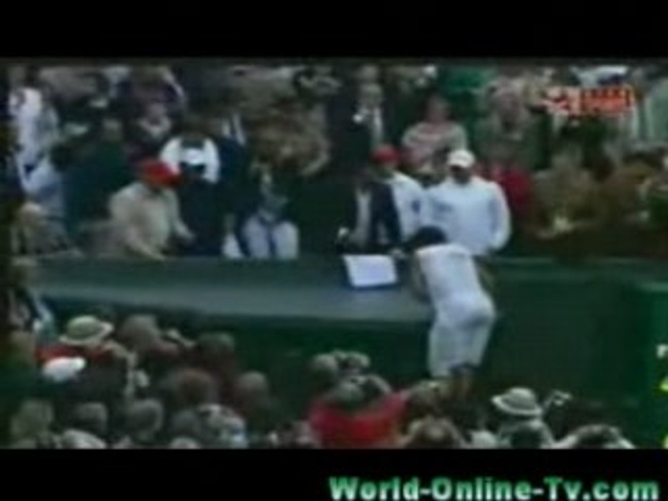 Nadal beats Federer - Wimbledon 2008