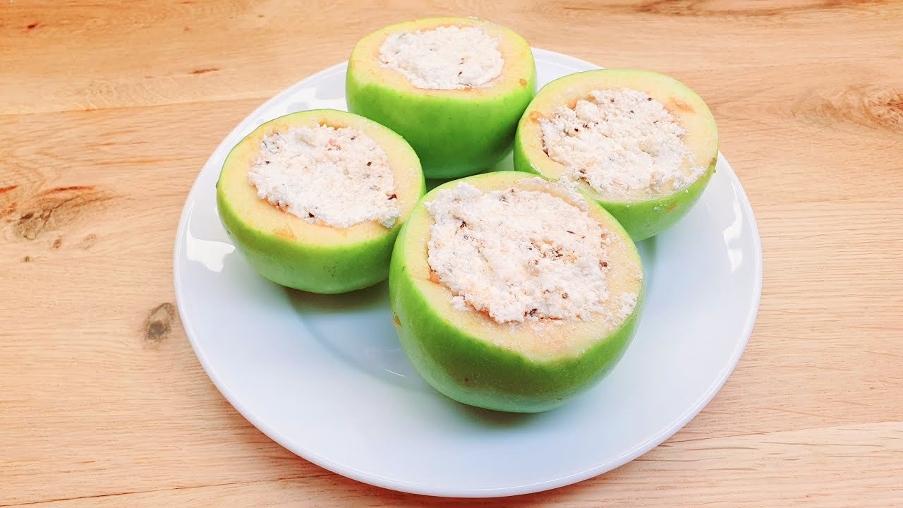 Apfel-Dessert, das nur 5 Minuten Arbeit kostet!