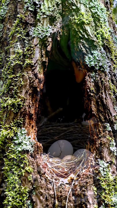 देखें कैसे अंडे से बाहर निकलते हैं चिड़िया के नन्हे बच्चे | Amazing Bird Hatching 🐣🐦 #Shorts