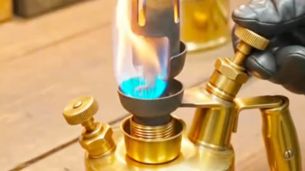 80-Year-Old Vintage Brass Blowtorch Restoration! 🔥