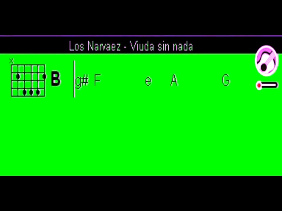 Viuda sin nada - Los hnos Narvaez Acordes Guitarra