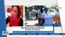 Nueva protesta por reclutamiento y desaparición de jóvenes