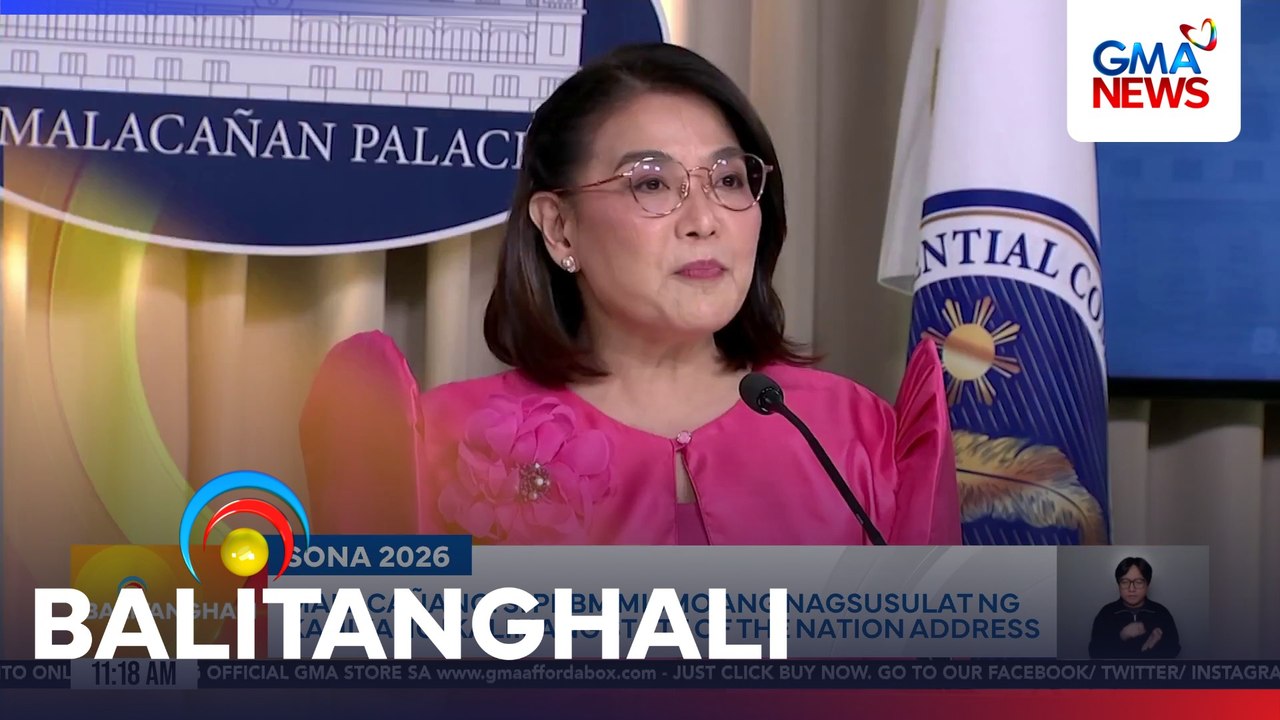 Malacañang - Si PBBM mismo ang nagsusulat ng kaniyang ika-5 SONA | Balitanghali