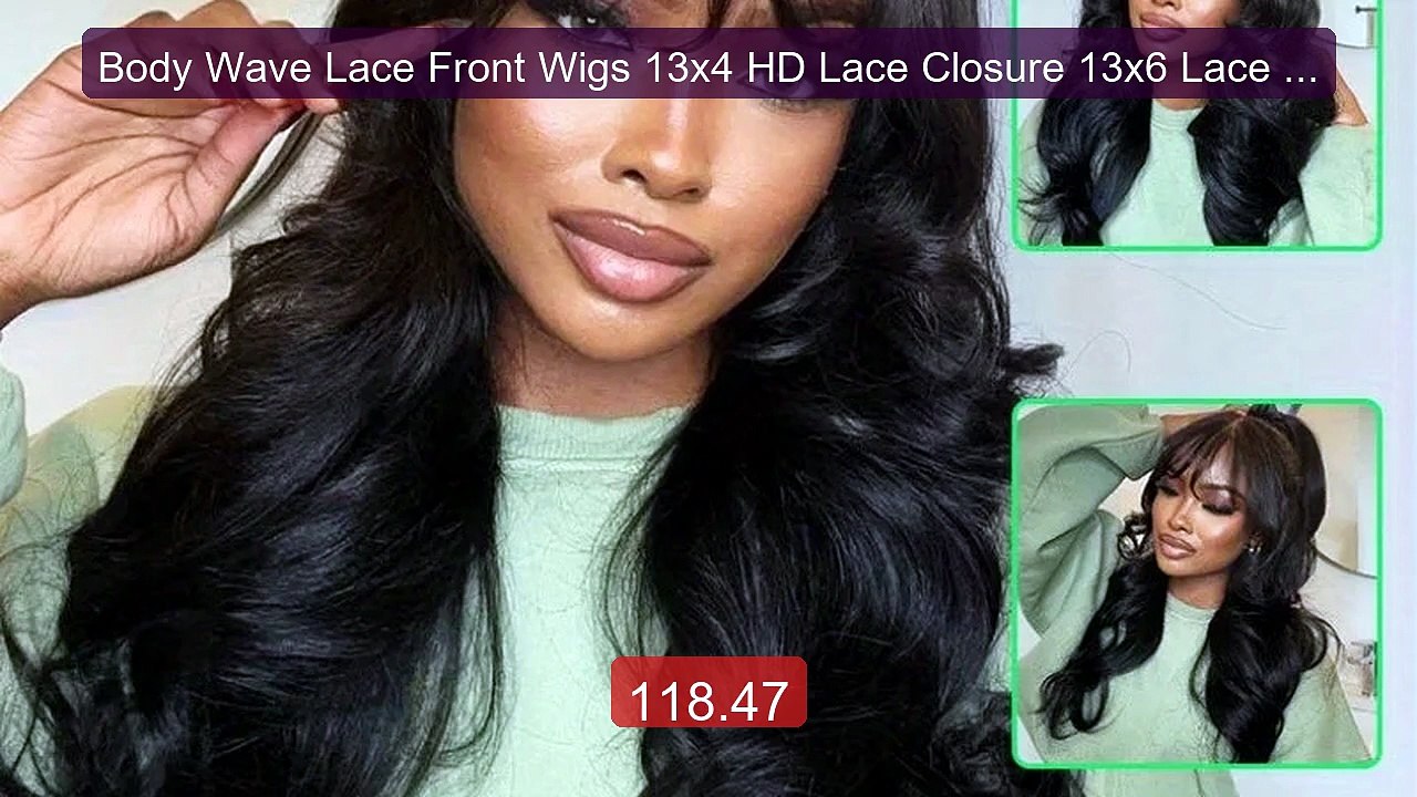 Body Wave Lace Front Wigs 13x4 HD Lace Closure 13x6 Lace Fr... -- Top Pick 2026 | Unbeatable Price!