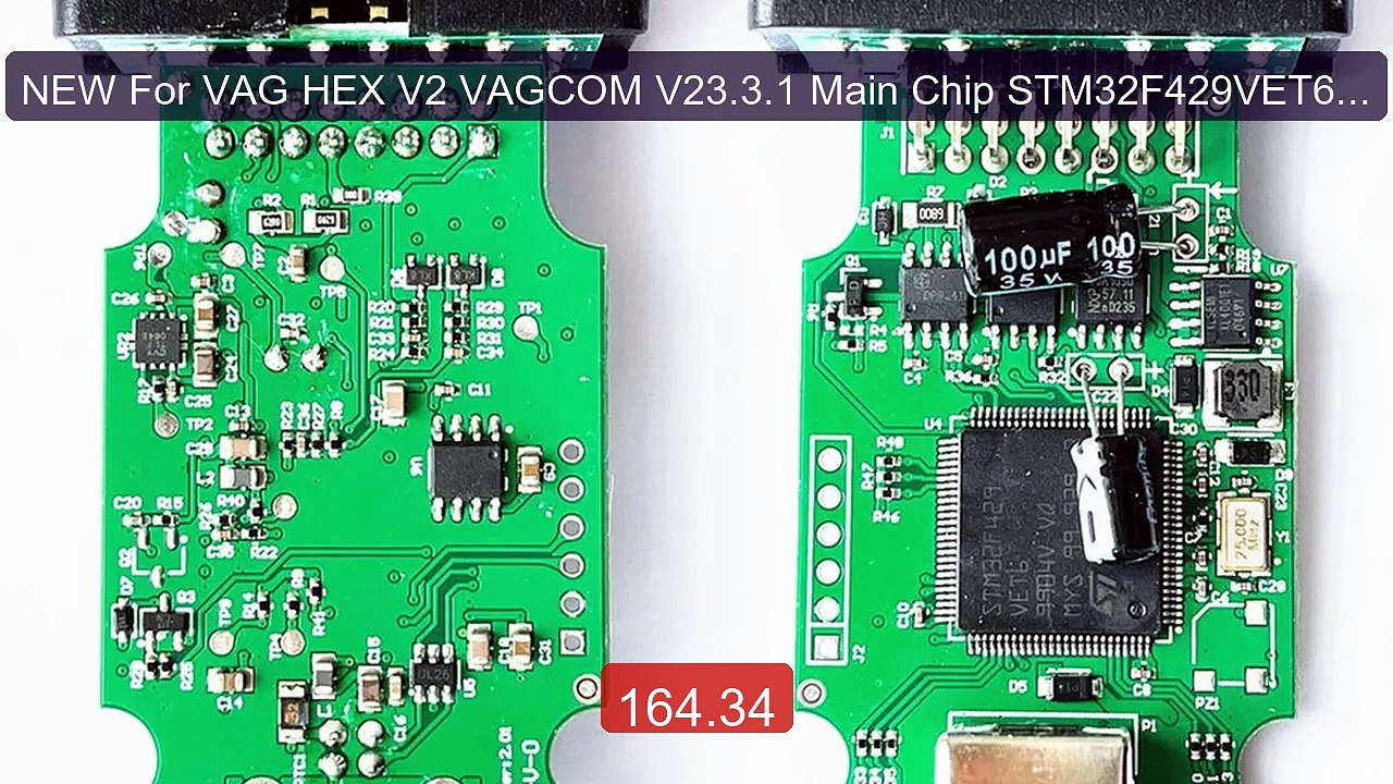 NEW For VAG HEX V2 VAGCOM V23.3.1 Main Chip STM32F429VET6 For... -- Amazing Value 2026 | Must Have!