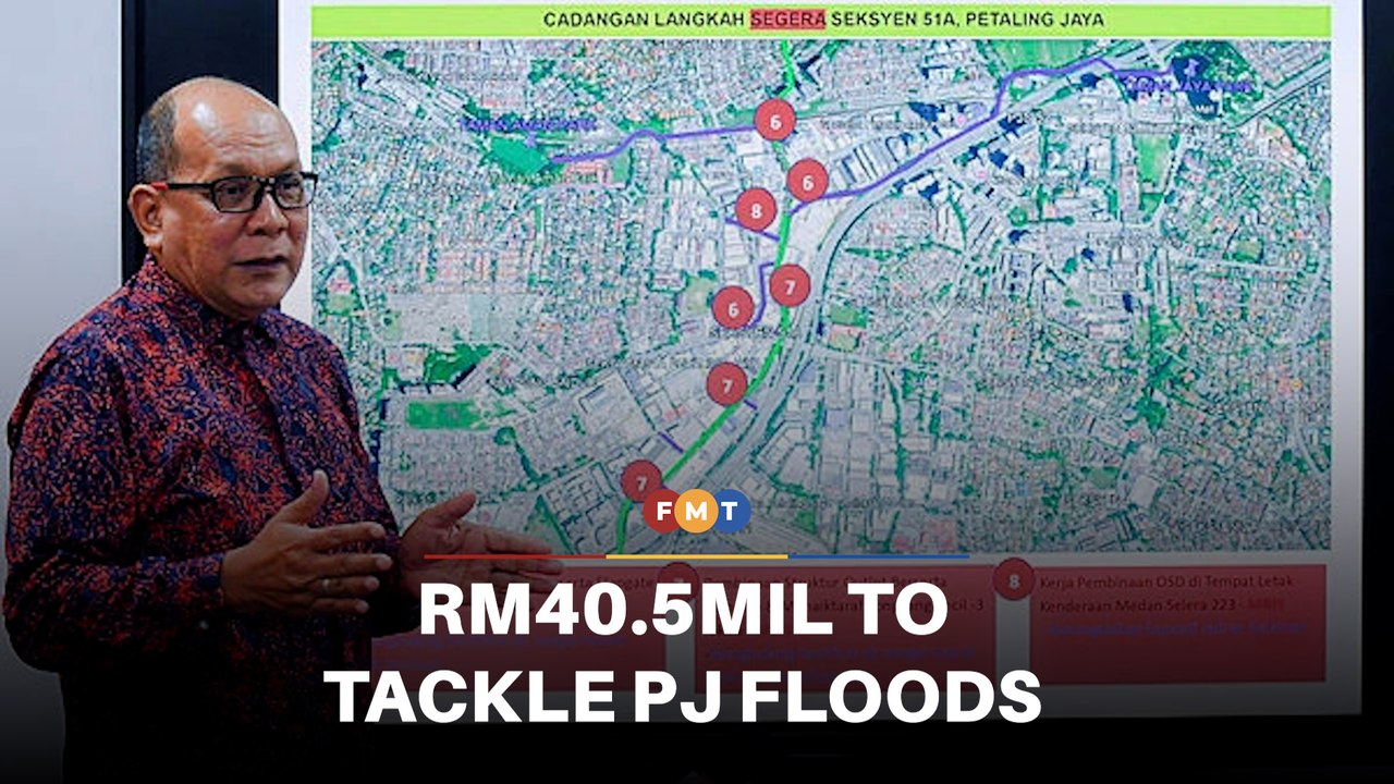 RM40 5mil allocated to tackle floods in Petaling Jaya