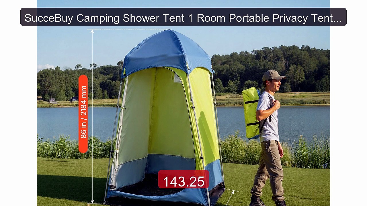 SucceBuy Camping Shower Tent 1 Room Portable Privacy Tent C... -- Top Pick 2026 | Unbeatable Price!
