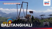 Giant swing sa tuktok ng bundok, tampok sa isang resort sa Switzerland | Balitanghali