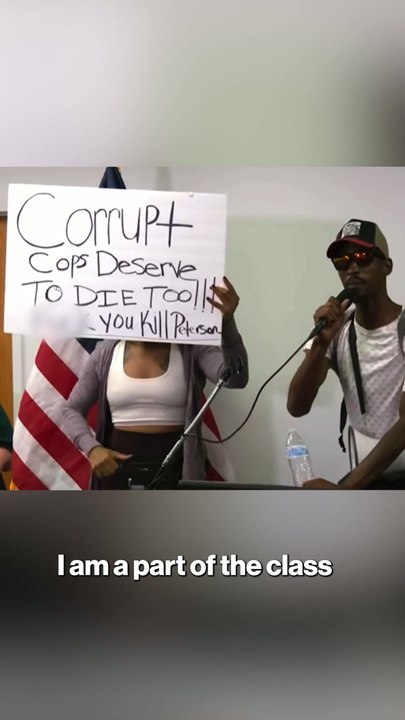 Wisc. anti-cop protesters disrupt presser