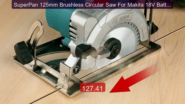 SuperPan 125mm Brushless Circular Saw For Makita 18V Battery Cordle... Top Rated 2026 | Buy Now!
