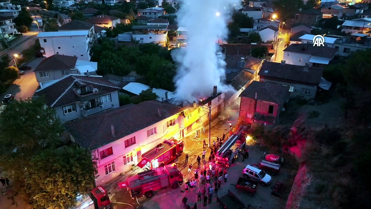 Bursa'da yangın çıkan evde 1 kişi ölü bulundu