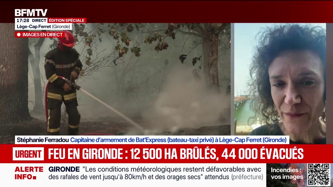 Incendie en Gironde: "On a mobilisé toute notre...