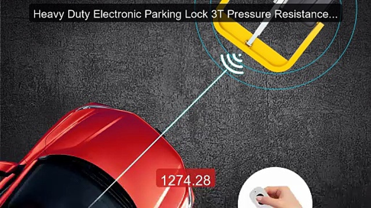 Heavy Duty Electronic Parking Lock 3T Pressure Resistance IP67... -- Best Buy 2026 | Great Quality!