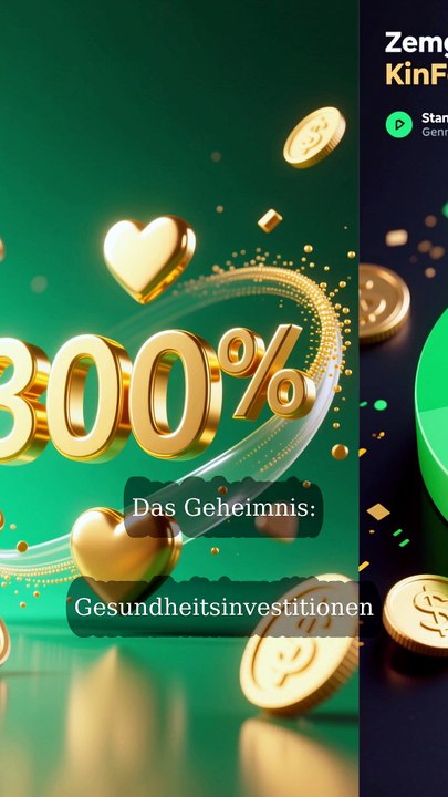 Sparst du noch? Gesundheit statt Sparbuch 2026! 🔥