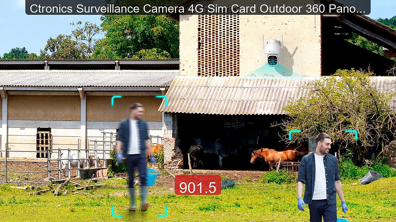 Ctronics Surveillance Camera 4G Sim Card Outdoor 360 Panora... -- Top Pick 2026 | Unbeatable Price!