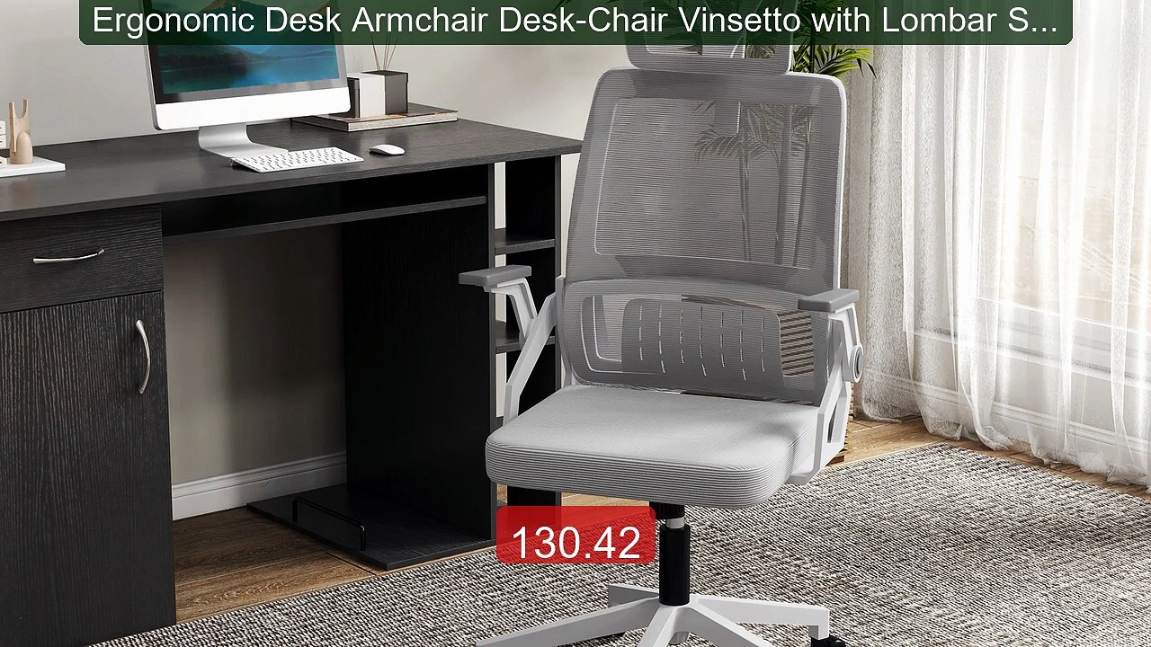 Ergonomic Desk Armchair Desk-Chair Vinsetto with Lombar Support and... -- Top Rated 2026 | Buy Now!