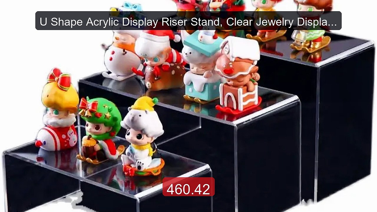 U Shape Acrylic Display Riser Stand, Clear Jewelry Display Riser Sh... -- Top Rated 2026 | Buy Now!