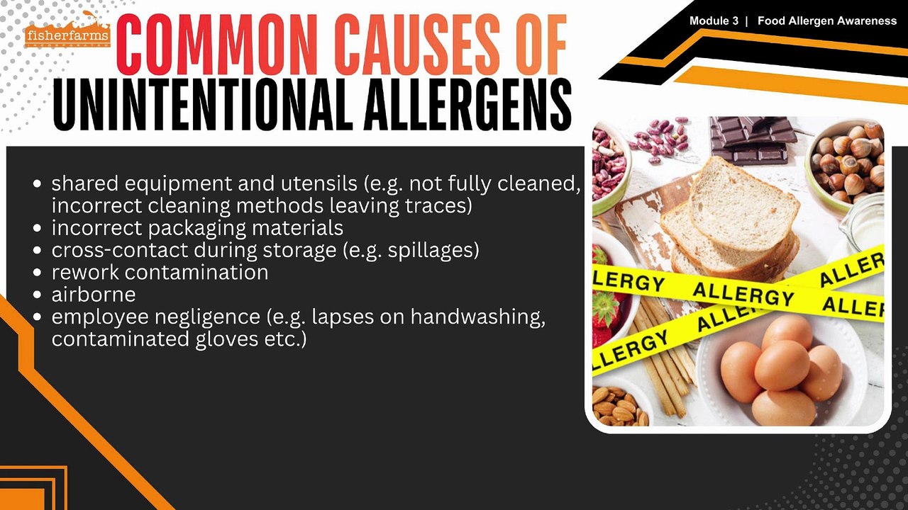 2026 ALLERGEN AWARENESS | FISHER FARMS INC