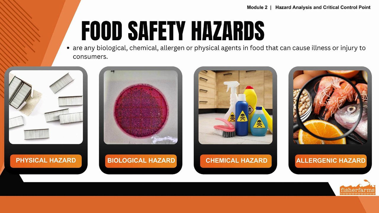 2026 HAZARD ANALYSIS AND CRITICAL CONTROL POINT | FISHER FARMS INC.