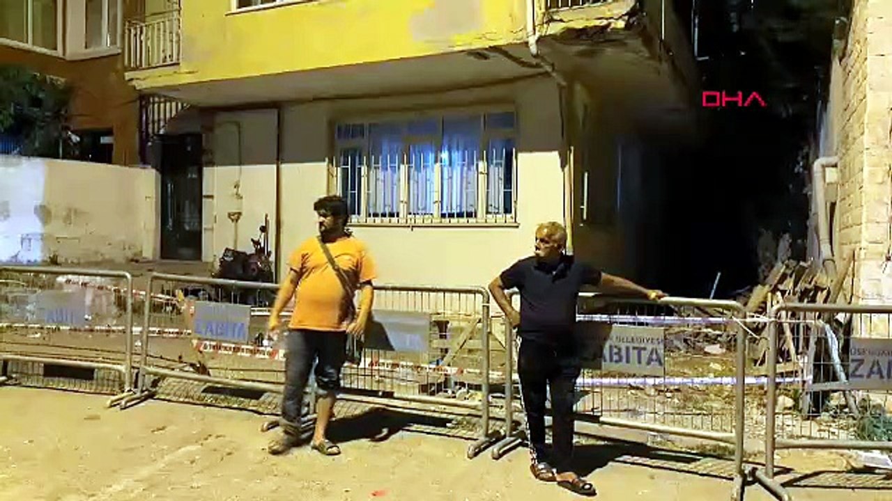 İstanbul'da korkutan çökme! Gece vakti evsiz kaldılar