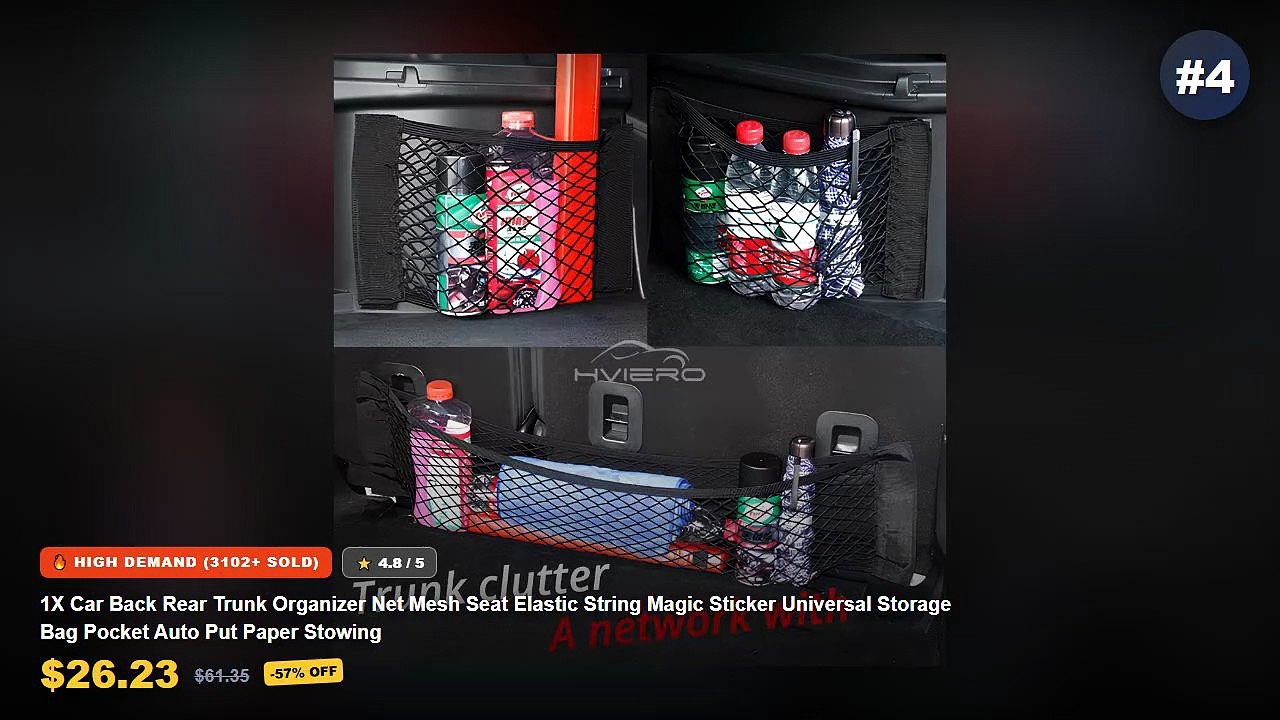 Amazing Foldable Car Organizer You Need To See - Storage Box PU Leather Multipurpose Collapsible Car Trunk Storage Organ...