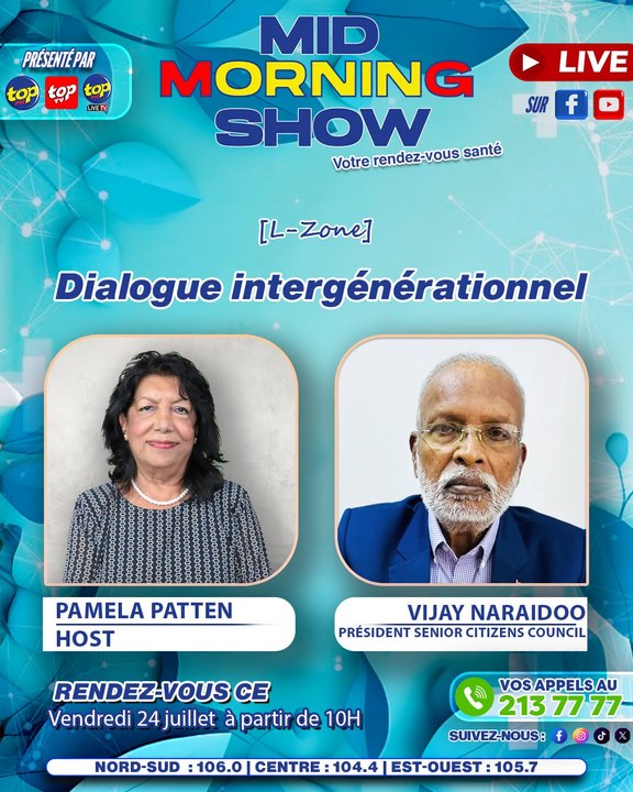 MID MORNING SHOW [ L-Zone]: Dialogue intergénérationnel