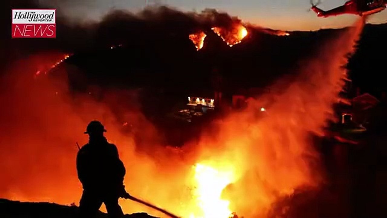 Meryl Streep Cut a "Car-Sized Hole in the Fence" to Escape From L.A. Fires | THR News Video [Full Movie]