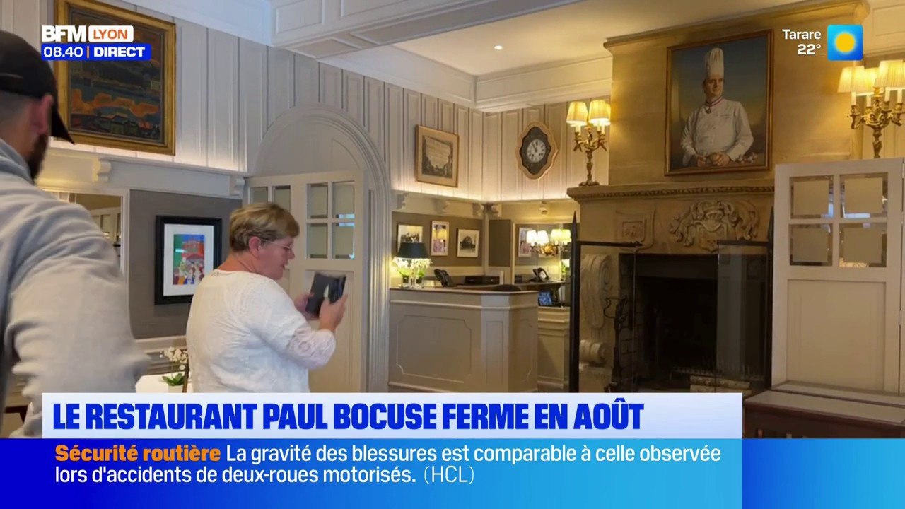 L’auberge Paul Bocuse à Collonges-au-Mont-d’Or fermée du 3 août au 4 septembre 2026 pour travaux
