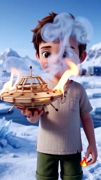 Matchstick Burn , AI Animations, ASMR Videos #viral #viralvideo #dailymotion