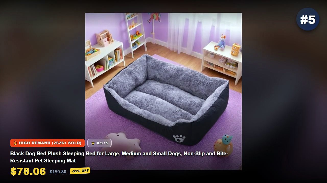 Ultimate Guide to the Best Dog Bed Kit - Black...