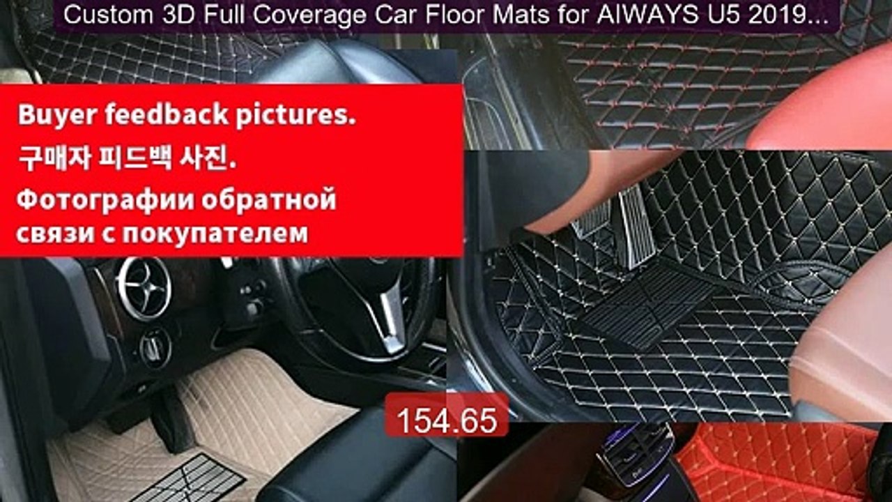 Custom 3D Full Coverage Car Floor Mats for AIWAYS U5 2019-2023... -- Hot Deal 2026 | Limited Offer!