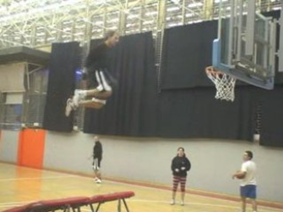 paniers acrobatiques au basket-ball