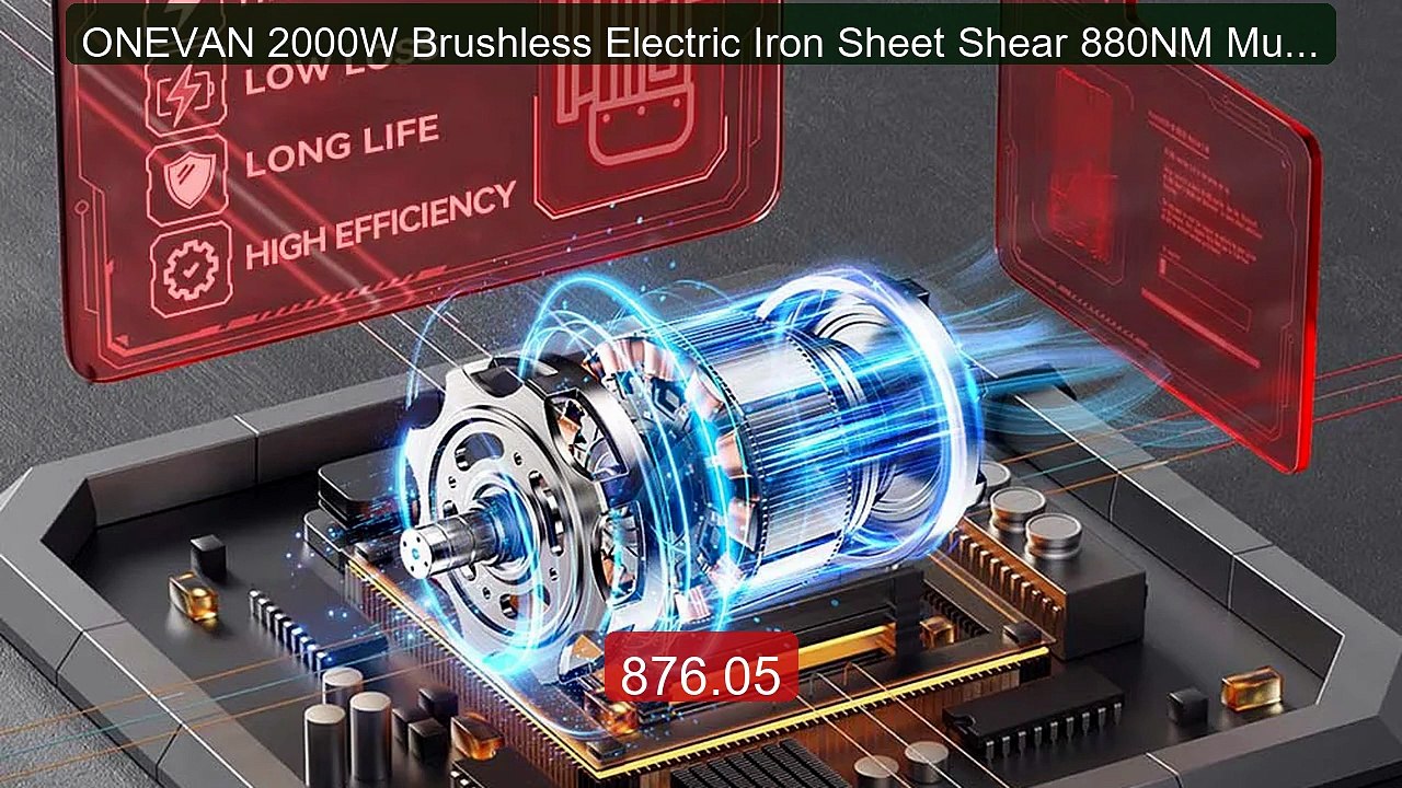 ONEVAN 2000W Brushless Electric Iron Sheet Shear 880NM Multifunctio... -- Top Rated 2026 | Buy Now!