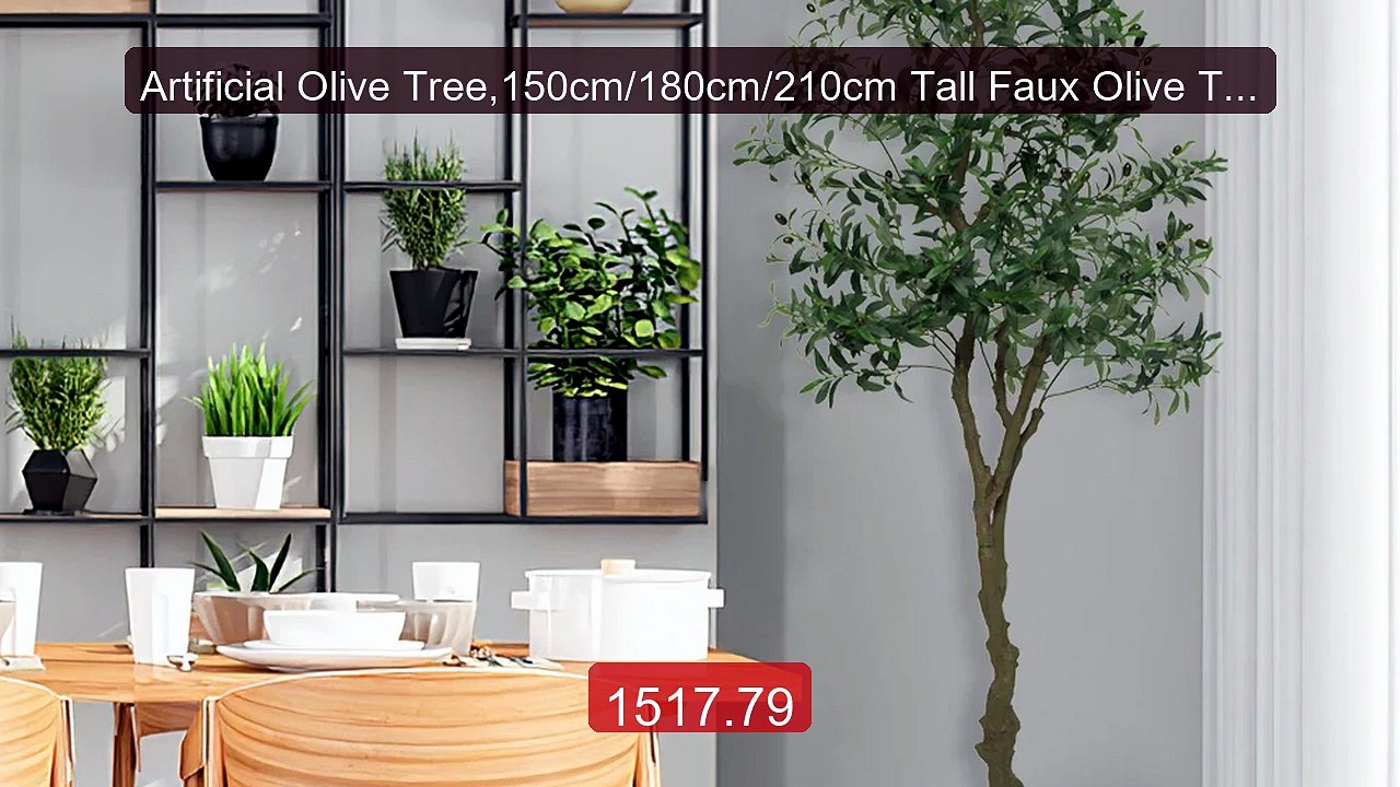 Artificial Olive Tree,150cm/180cm/210cm Tall Faux Olive Tree P... -- Hot Deal 2026 | Limited Offer!