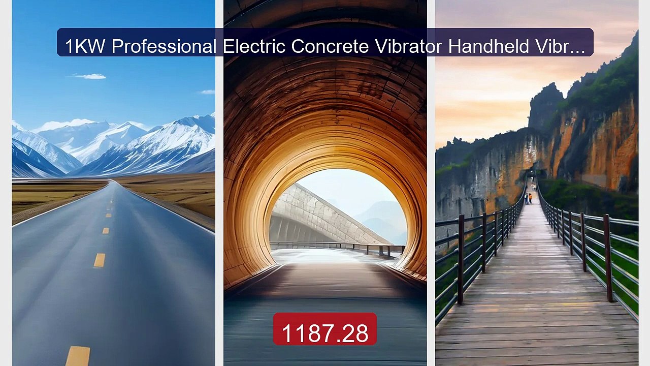 1KW Professional Electric Concrete Vibrator Handheld Vibrating... -- Hot Deal 2026 | Limited Offer!