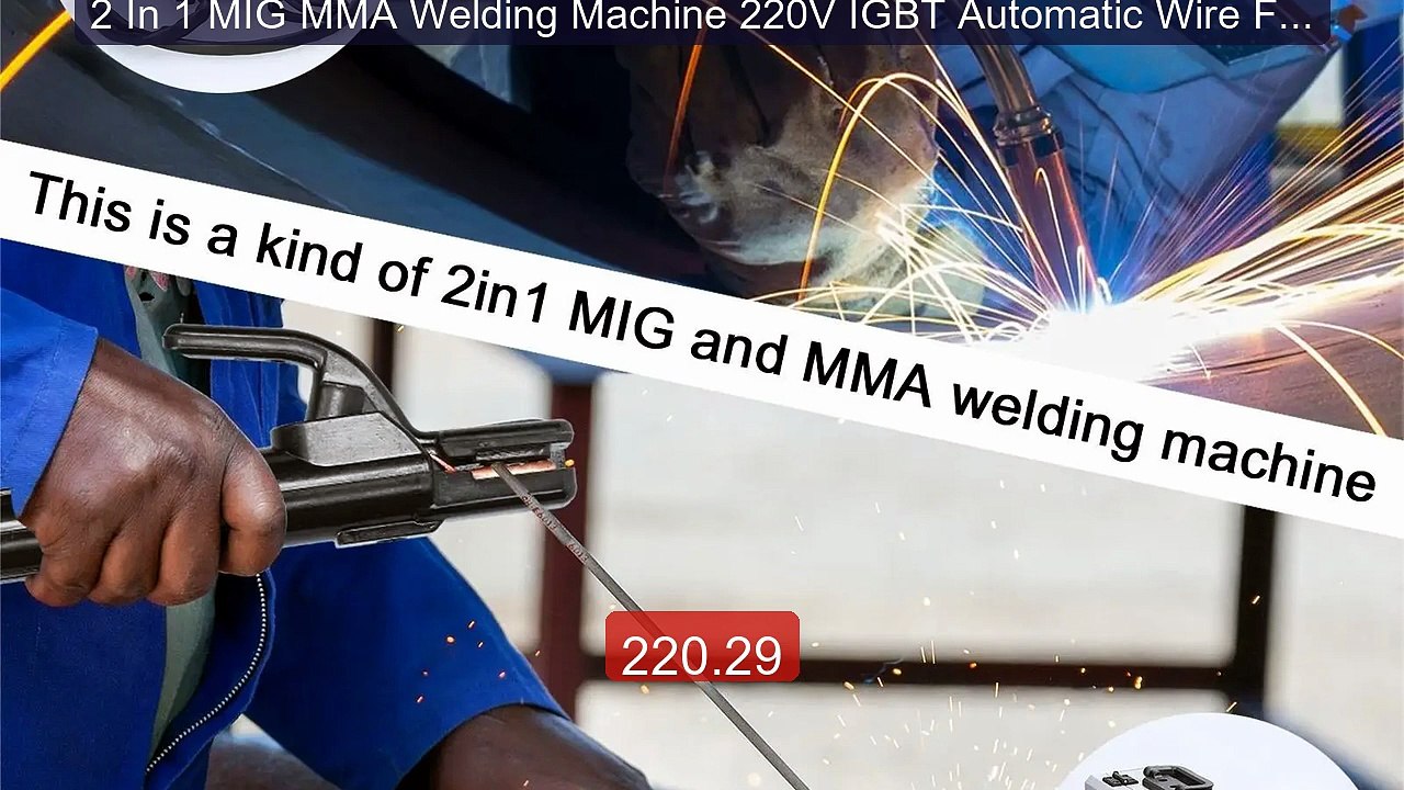 2 In 1 MIG MMA Welding Machine 220V IGBT Automatic Wire Feedi... -- Amazing Value 2026 | Must Have!