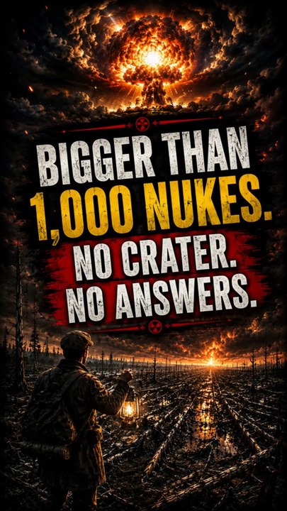 The Explosion 1,000x Stronger Than Hiroshima That Left NO Crater! 💥