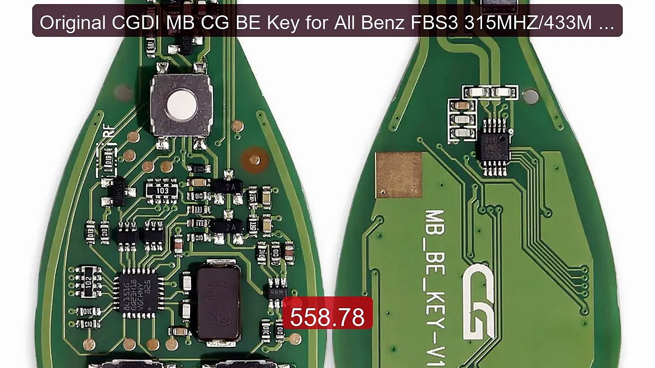 Original CGDI MB CG BE Key for All Benz FBS3 315MHZ/433M Wo... -- Top Pick 2026 | Unbeatable Price!