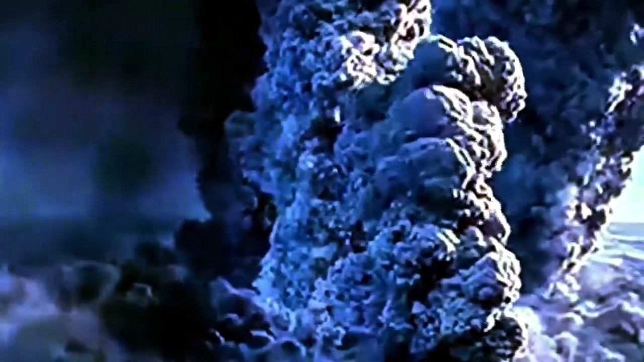 Santorini Volcano Eruption Simulation