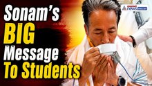 Sonam Wangchuk’s FIRST Message to Students After Ending 26-Day Fast | CJP Protest | NEET Row
