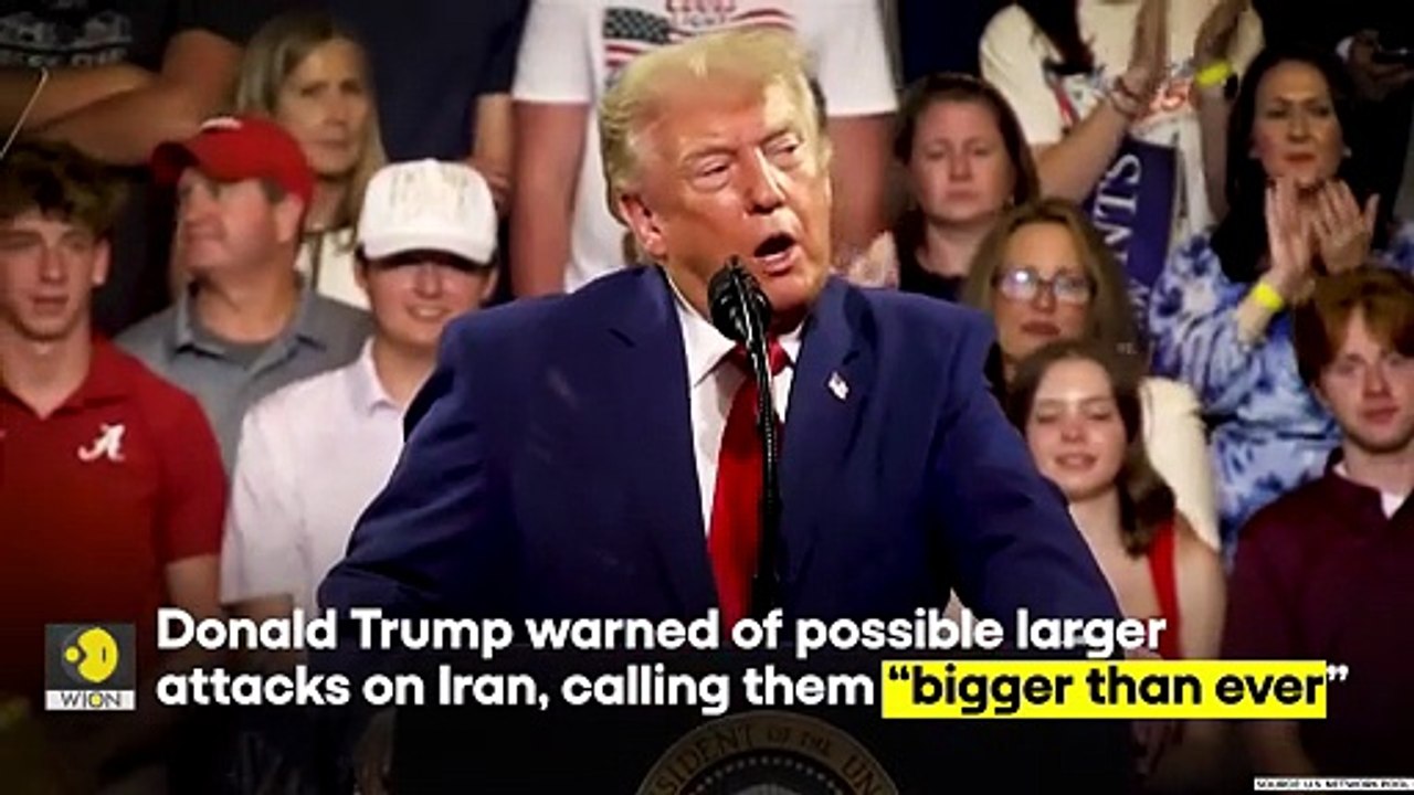 US-Iran War: Trump Issues Big Warning To Iran As US  Launches Multiple Strikes | WION Originals